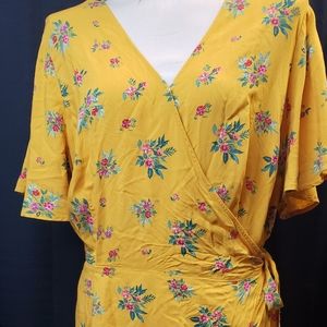 Yellow summer dress